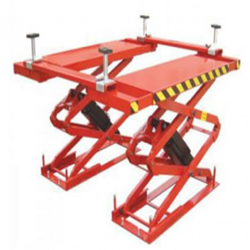 [GC-GC-45SSUV:04] Cầu nâng cắt kéo nâng bụng 4.5 tấn (3 pha, Màu đỏ RAL 3001, Gồm phụ kiện SUV),